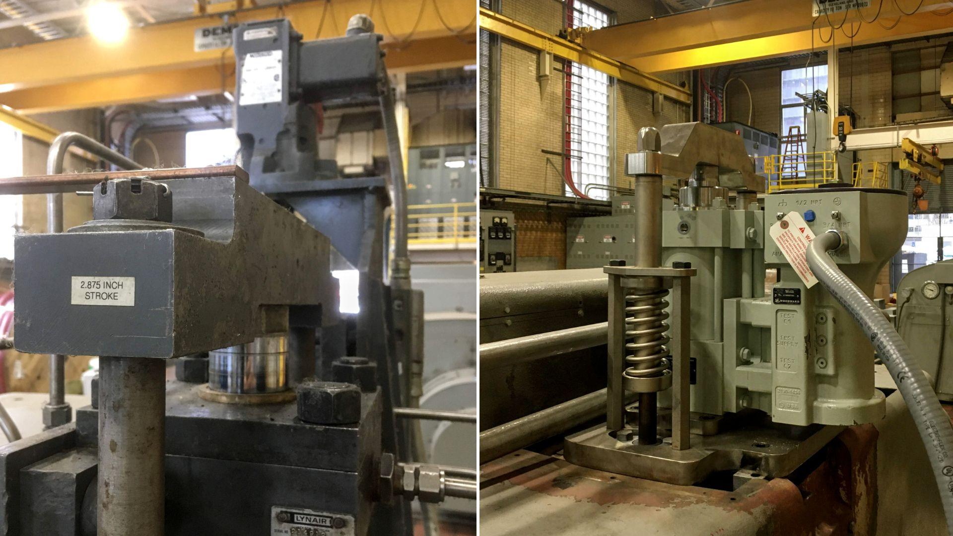 An upgrade from Woodward TM25 actuated power cylinders to VariStroke-I provides systems with superior tuning capabilities and reliable actuation.