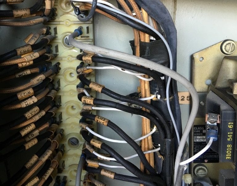 Old wiring genset